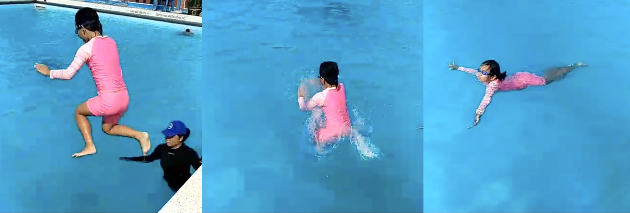 Huấn luyện viên dạy kèm riêng trẻ em học bơi, biết bơi ngay tuần đầu tiên